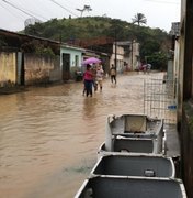 Chuvas e nível dos rios tendem a diminuir em Alagoas nos próximos dias 