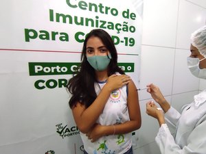 Porto Calvo começa vacinar pessoas de 16 anos contra covid-19