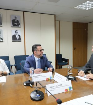 Com Haddad, governador discute Plano de Investimentos Federais em Alagoas