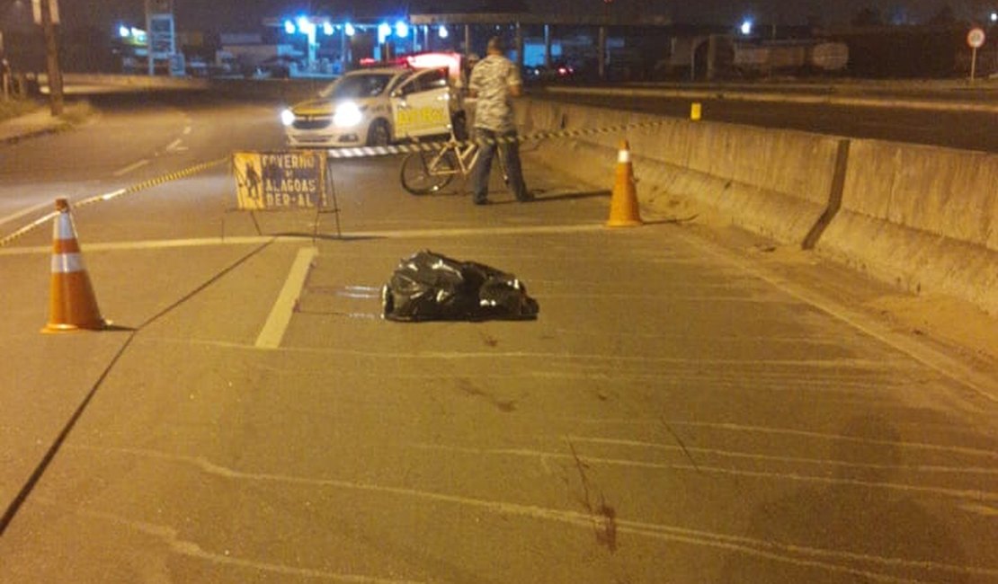 Ciclista morre após acidente na rodovia AL 110, em Arapiraca