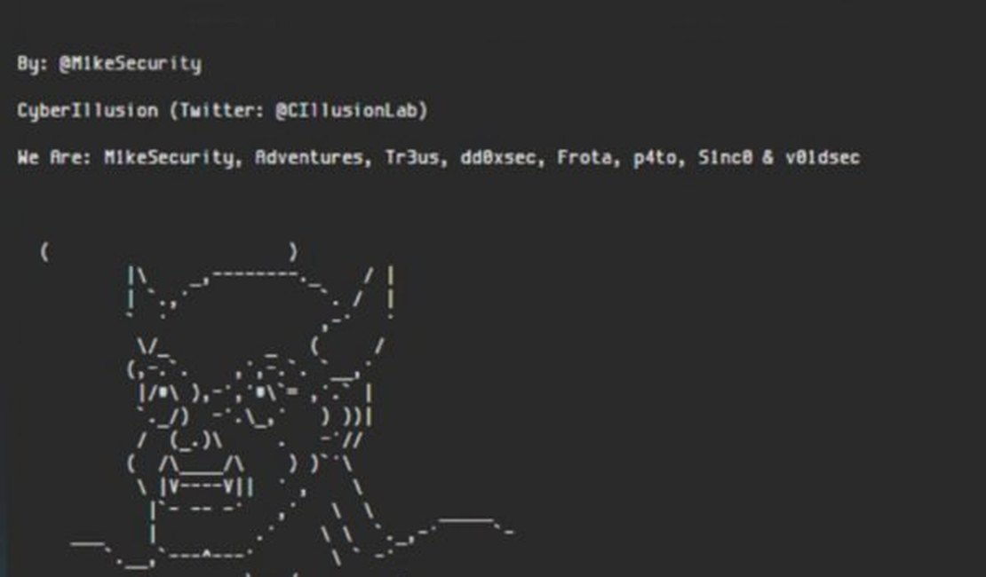 Hackers atacam TRF-1, capturam dados e comemoram com imagem de “diabo”