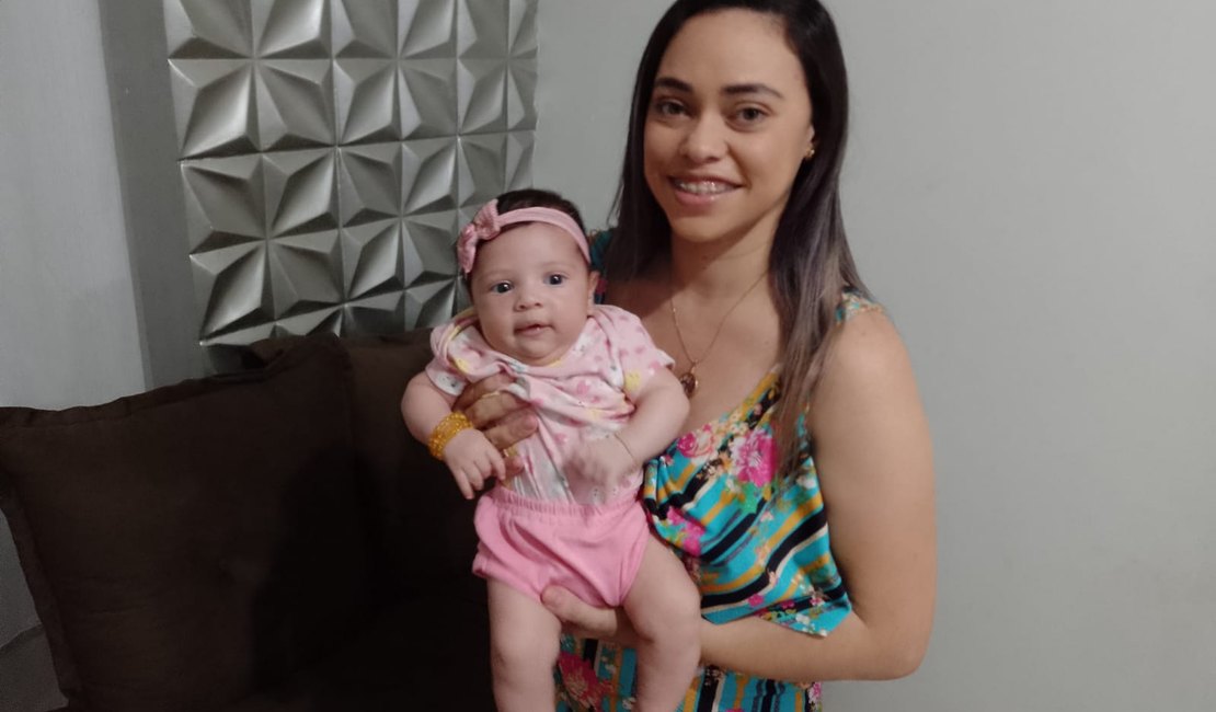 [Vídeo] Jovem de Arapiraca tem seu primeiro Dia das Mães em meio às descobertas da maternidade