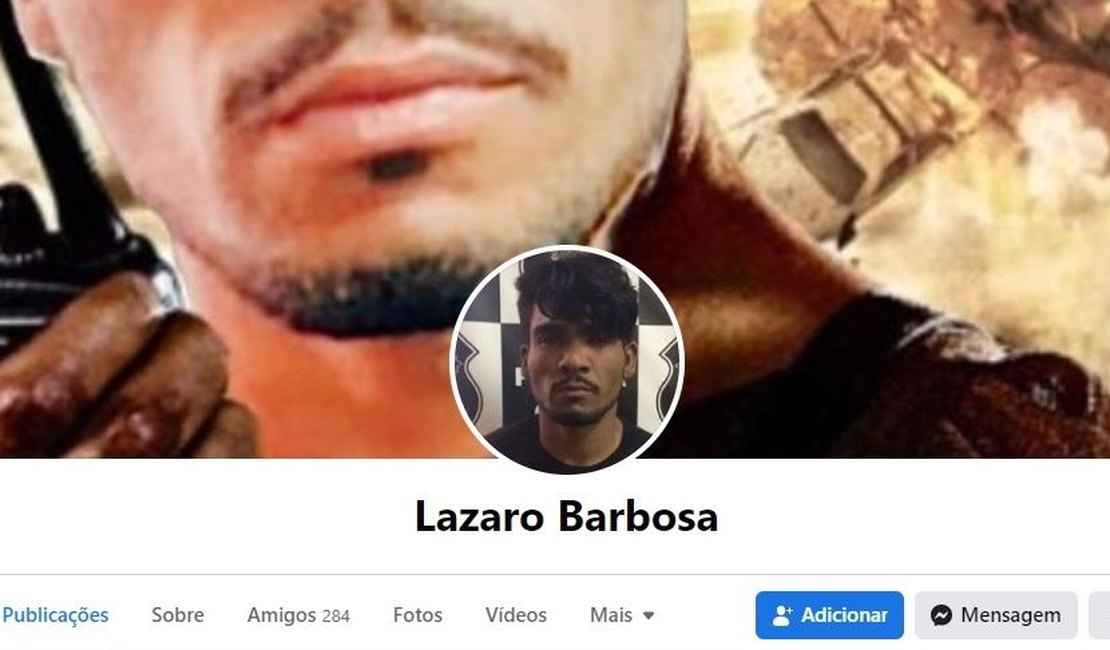 Polícia investiga perfis falsos do serial killer Lázaro Barbosa