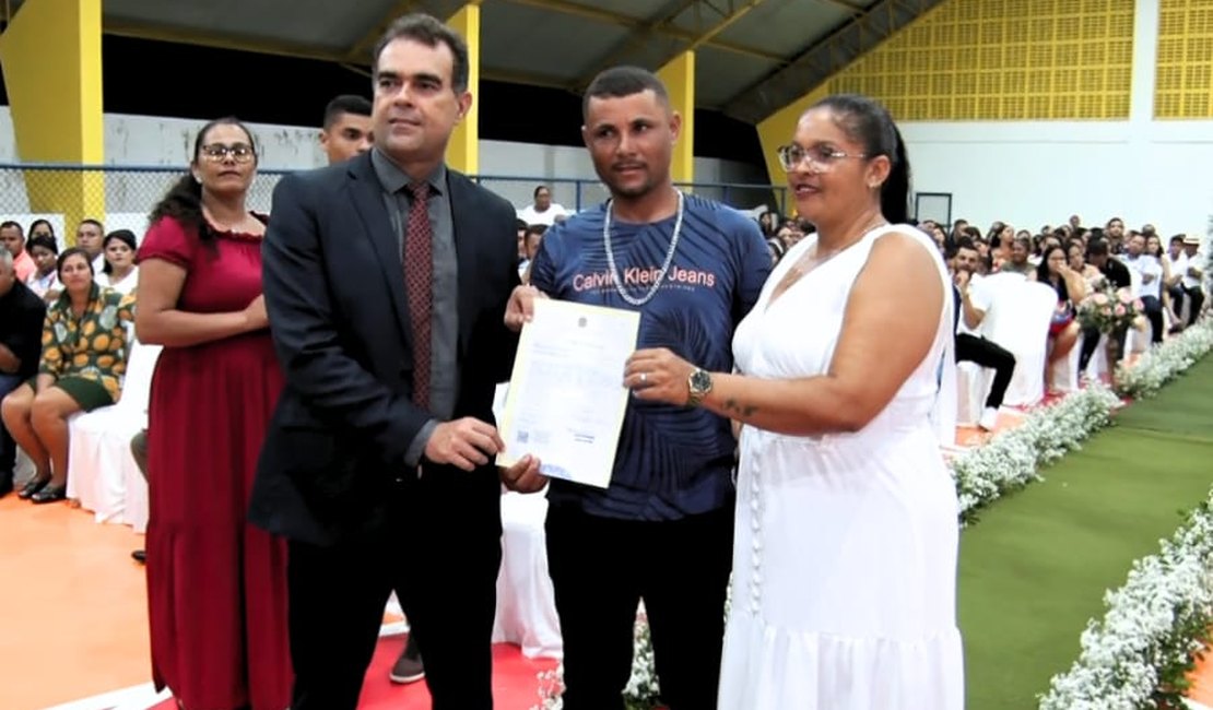 Ação da Justiça Itinerante beneficia 87 casais em São Sebastião
