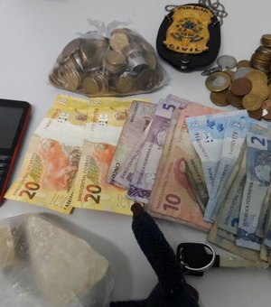 Denúncia anônima gera prisão de acusado por tráfico em Arapiraca
