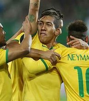 Com gol de Firmino, Brasil bate o México e chega as quartas de final