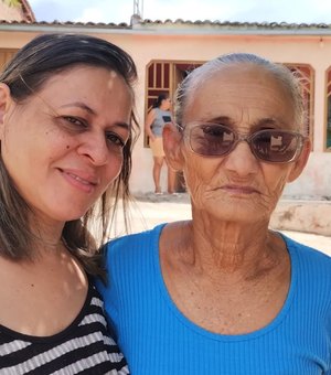 Após reportagem do 7Segundos, mãe reencontra filha depois de 45 anos separadas