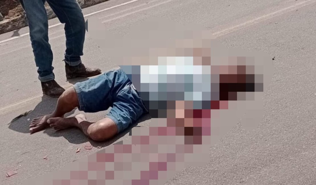 Homem morre atropelado por caminhão em Igaci