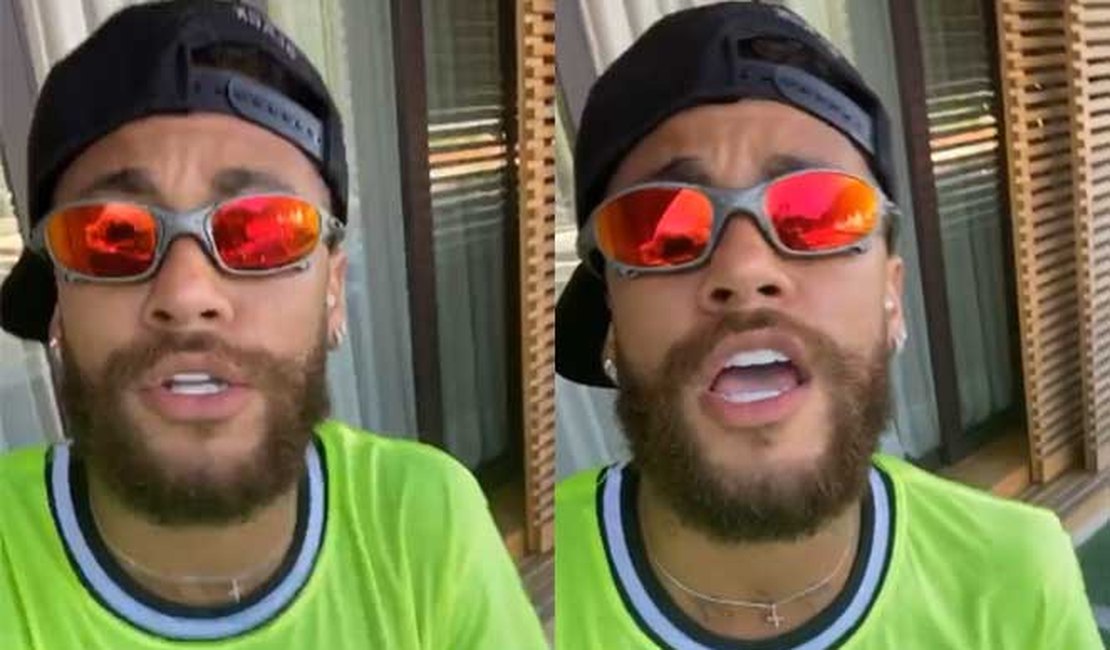 Neymar 'estreia' como funkeiro nas redes sociais : 'MC NJ'
