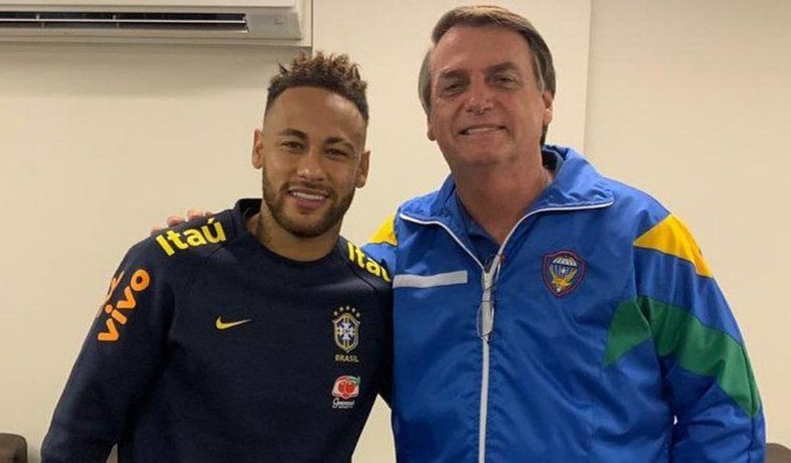 Jornal espanhol destaca ‘aliança’ entre Neymar e Jair Bolsonaro