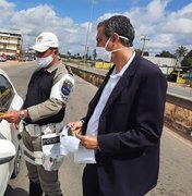 BPRV realiza blitz educativa em Arapiraca e flagra irregularidades na AL 220