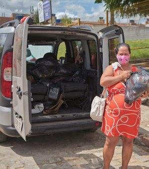 Menos de 10% da população que se vacina contra a Covid-19 em Arapiraca doa para a Campanha Vacinação Solidária