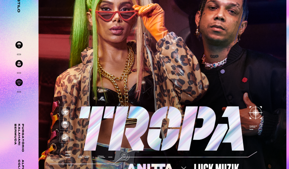 Anitta lança clipe de música 'Tropa' em colaboração com Free Fire