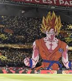 Goku, de Dragon Ball, invade jogo entre PSG e Olympique, entenda!