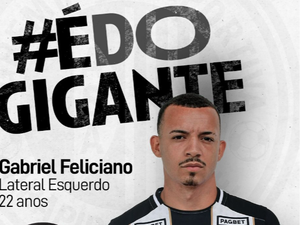 Mais um reforço: ASA anuncia lateral-esquerdo Gabriel Feliciano para temporada 2024