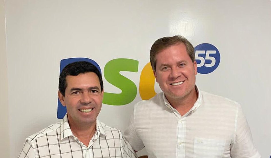Prefeito de Craíbas se reúne com Max Beltrão para discutir desenvolvimento do município