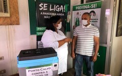 Trabalhadores de usina são vacinados em Porto Calvo