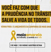 Maio Amarelo tem ações voltadas para o trânsito seguro em Alagoas