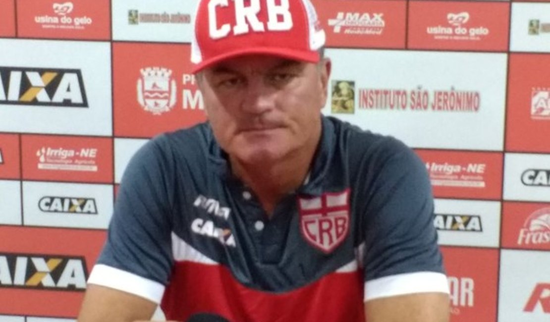 Suspenso pelo STJD, Mazola não comandará o CRB na estreia da Copa do Nordeste