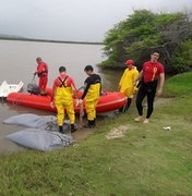 Bombeiros encontram corpo em área de difícil acesso na Lagoa Mundaú 