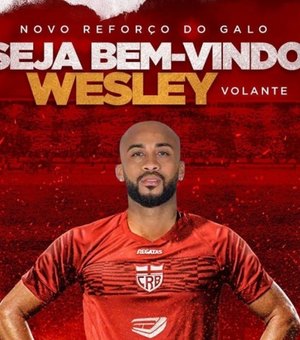 CRB confirma a contratação de Wesley