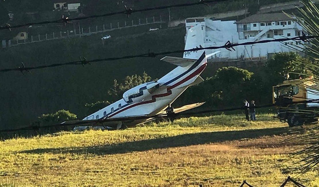 [Vídeo] Avião de Alok sai da pista durante decolagem