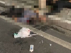 [Vídeo] Acidente entre moto e carro deixa pessoa morta e outra ferida na Cruz das Almas