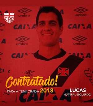 CRB anuncia contratações dos laterais Diogo Mateus e Lucas