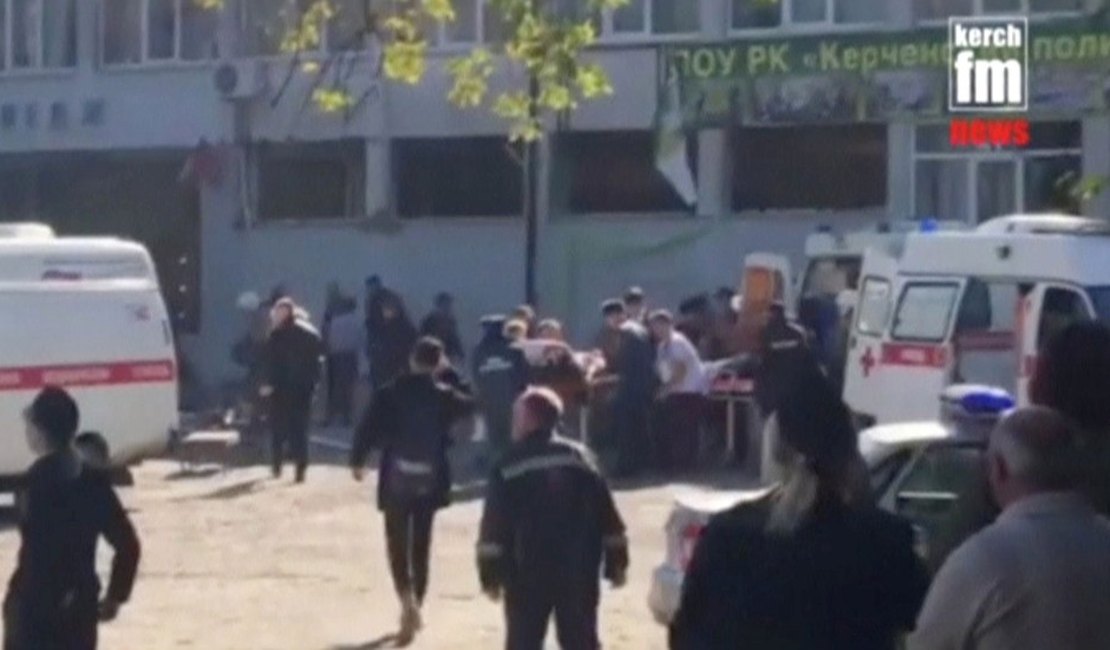 [Vídeo] Explosão de bomba em faculdade deixa 18 mortos e 50 feridos na Crimeia