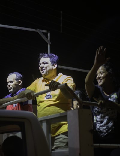 Com carreata e visitas, Vereador Fábio Henrique agradece os eleitores após ser reeleito