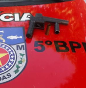 Dois indivíduos são presos no bairro de Antares por porte ilegal de arma