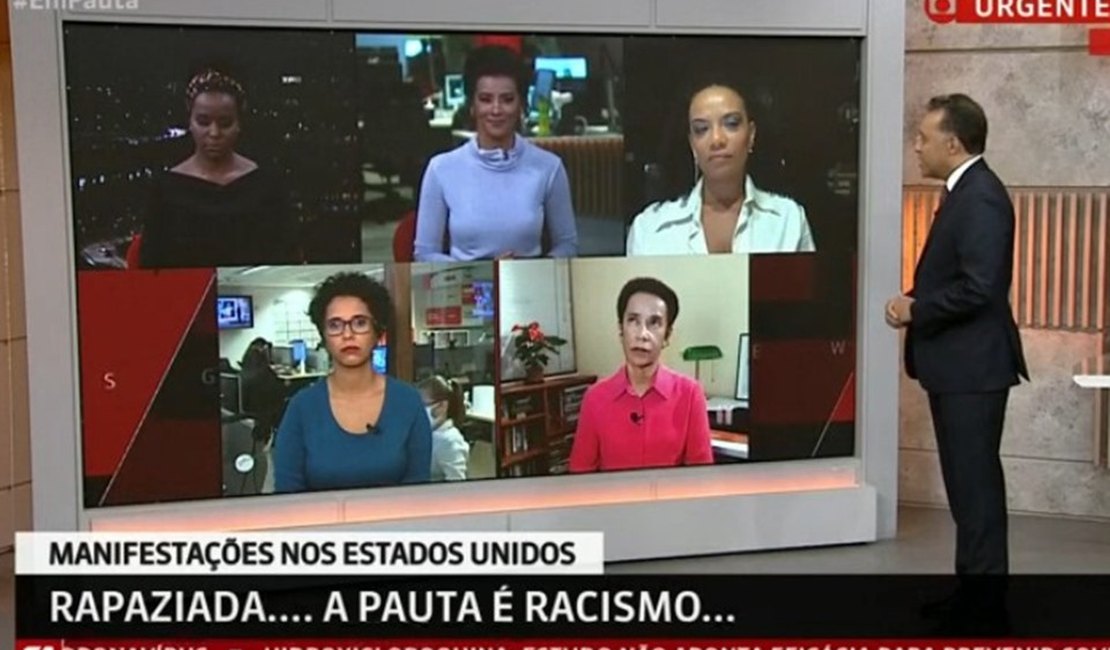 Após críticas, GloboNews coloca jornalistas negros para debater racismo