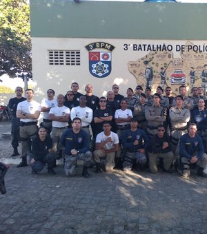 Terceiro Batalhão de Arapiraca promove Torneio Tático Operacional com exito