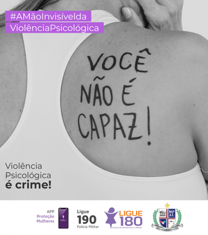 MPE lança campanha de Agosto Lilás com objetivo de conscientizar sobre violência psicológica
