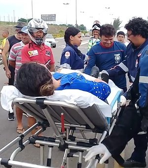 Funcionária de distribuidora sofre acidente no Zélia Barbosa Rocha