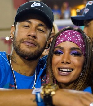 Vídeo mostra beijo de Neymar e Anitta no carnaval