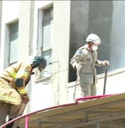 Incêndio atinge o Hospital Federal na Zona Norte do Rio de Janeiro