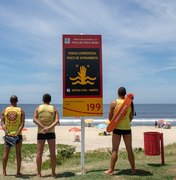 Praias alagoanas terão placas informativas alertando sobre afogamentos