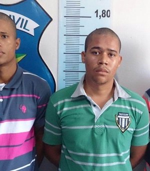 Presos três irmãos acusados de receptação  em Boca da Mata