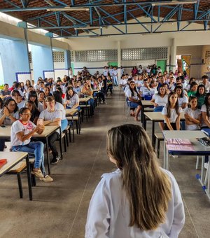 Semana de Prevenção à Gravidez na Adolescência encerra com palestras na Escola Estadual Alcides Andrade