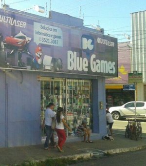 Loja Blue Games é assaltada na tarde desta segunda