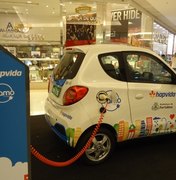 Fortaleza começa a testar carros elétricos compartilhados para uso na cidade