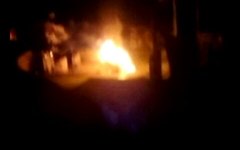 Carro foi totalmente incendiado em Jacuípe