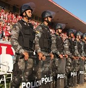 Polícia garante segurança em jogo da Final do Campeonato Alagoano Sub-20