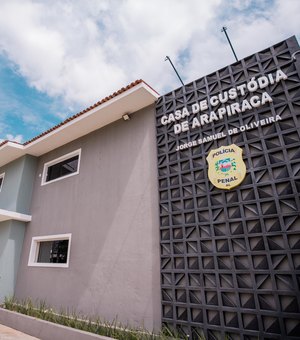 Paulo Dantas e Luciano Barbosa inauguram Casa de Custódia de Arapiraca