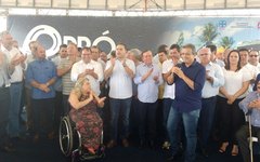 Evento de assinatura da ordem de serviço da duplicação da AL 220 em Arapiraca