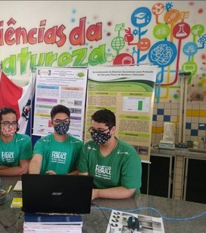 Alunos de escola pública em Arapiraca são finalistas em feira estudantil promovida pela USP