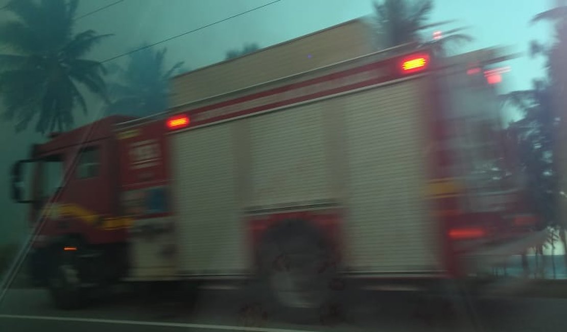 Incêndio atinge região dos coquerais em Marechal Deodoro