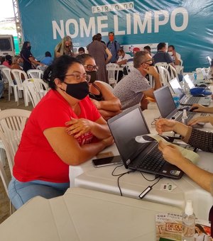 Público supera expectativas no primeiro dia do Feirão do Nome Limpo em Arapiraca