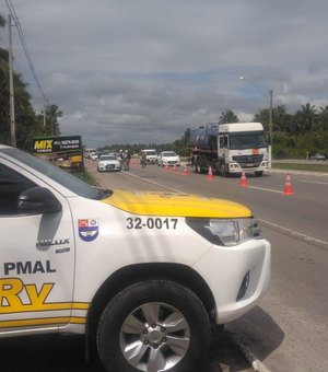 Batalhão de Polícia Rodoviária registra 4 acidentes na terça-feira de carnaval em Alagoas 